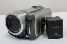 Canon IVIS HF10 with Battery T225 Fair From JAPAN