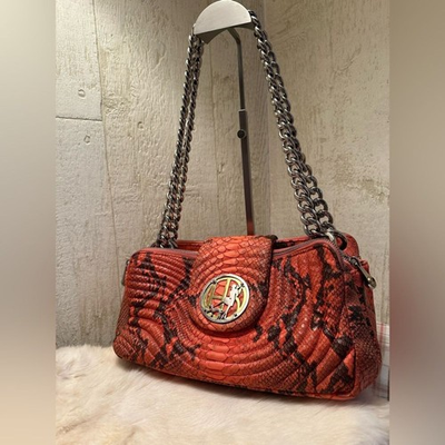 #ad #ad Henri Bendel No. 7 Coral Snake Quilted Crossbody Bag Hard to find $556.00