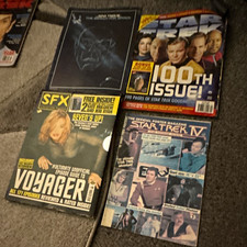 Star Trek Magazine Bundle: 100th Issue, Poster Magazine, SFX Voyager Cover