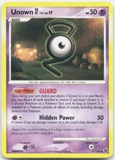 Unown [G] Uncommon Great Encounters GE Psychic 57/106 2008 MP on eBay