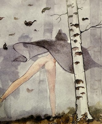  Milo MANARA Signed/# d Print (431/799)     AUTUMN    ITALIAN IMPORT 