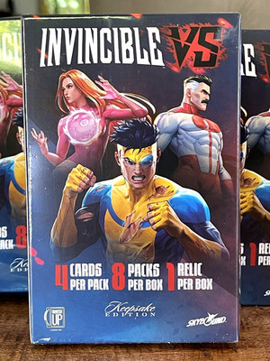 2026 INVINCIBLE VS KEEPSAKE PREMIERE EDITION BOX 8 PACKS 32 Cards 1 HIT OVP 