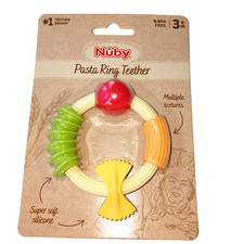 Teething Ring Nuby NEW O4 brand new. Sealed