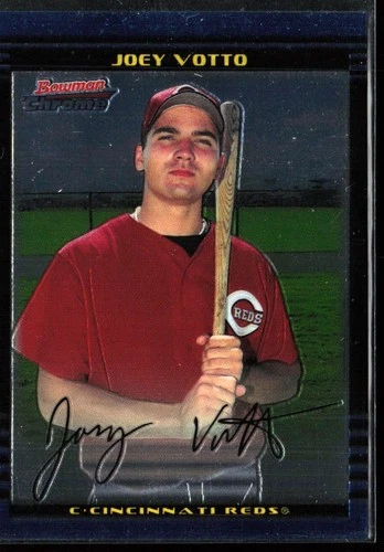 2002 Bowman Chrome Draft - JOEY VOTTO - Rookie Card #BDP44 - Cincinnati Reds HOF