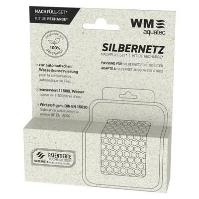 WM aquatec Silbernetz Nachfüll-Set, 100 Liter