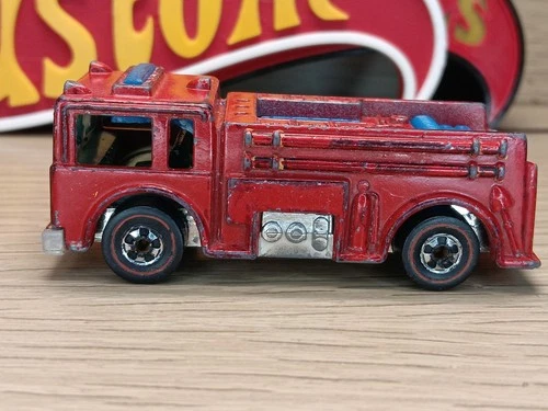 Vintage Hot Wheels Redline 1974 Fire Eater Fire Truck. HK
