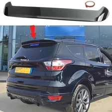 For 2013-2019 Ford Escape Rear Tailgate Roof Spoiler ST-Line Style Glossy Black