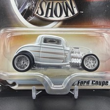 2006 Hot Wheels 32 Ford Coupe Street Show 18/32 White Detailed Wheels/Tires VHTF