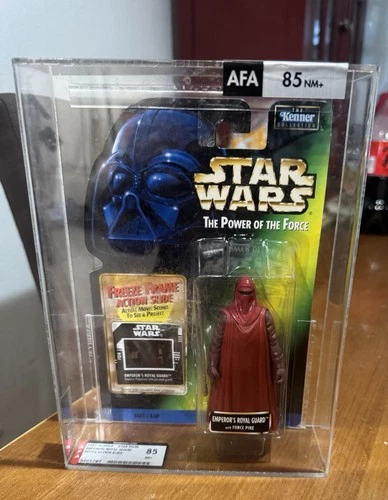 1997 Kenner Emperors Guard Royal Never Been Open Is Sold As Is  85 AFA Graded