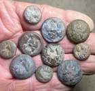 Ten eagle uniform buttons-Found Ft. Craig New Mexico in the 1960's