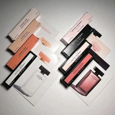 Narciso Rodriguez 8PC perfume Edp Collection Sample Vials Set Brand New 