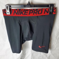 Nike Pro Cool Shorts Men's M Black Compression 6" Gym Training Dri Fit 703084