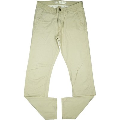 Tom Tailor W31 L34 Jeans Pants Beige Men's Travis Regular Chino Straight Leg 48