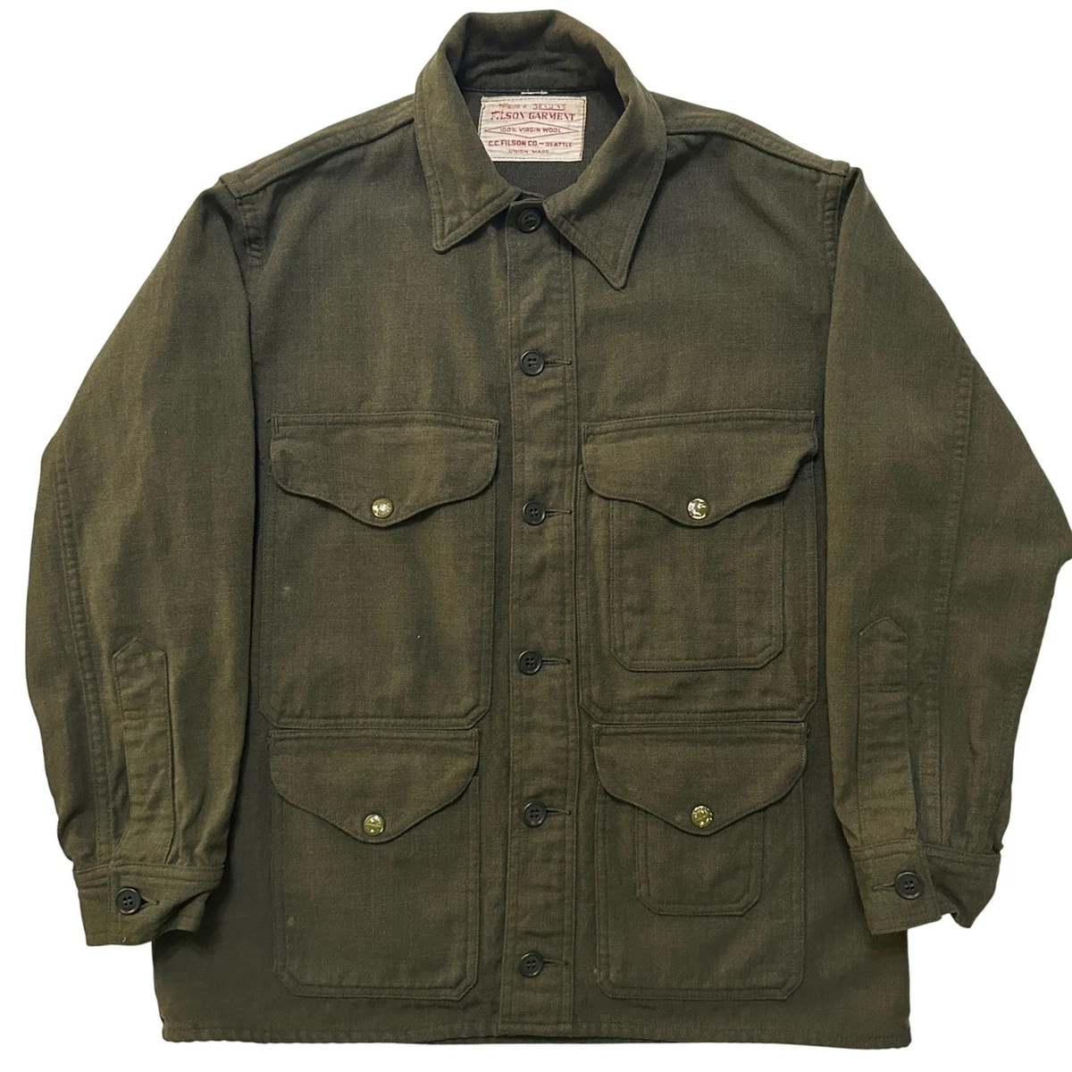 Filson Cruiser Coats, Jackets & Vests for Wool Outer Shell Men for