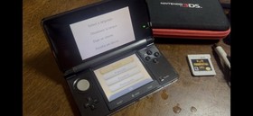 Original Nintendo 3DS (Black) , Docks, Charger, Case, and Game - TESTED