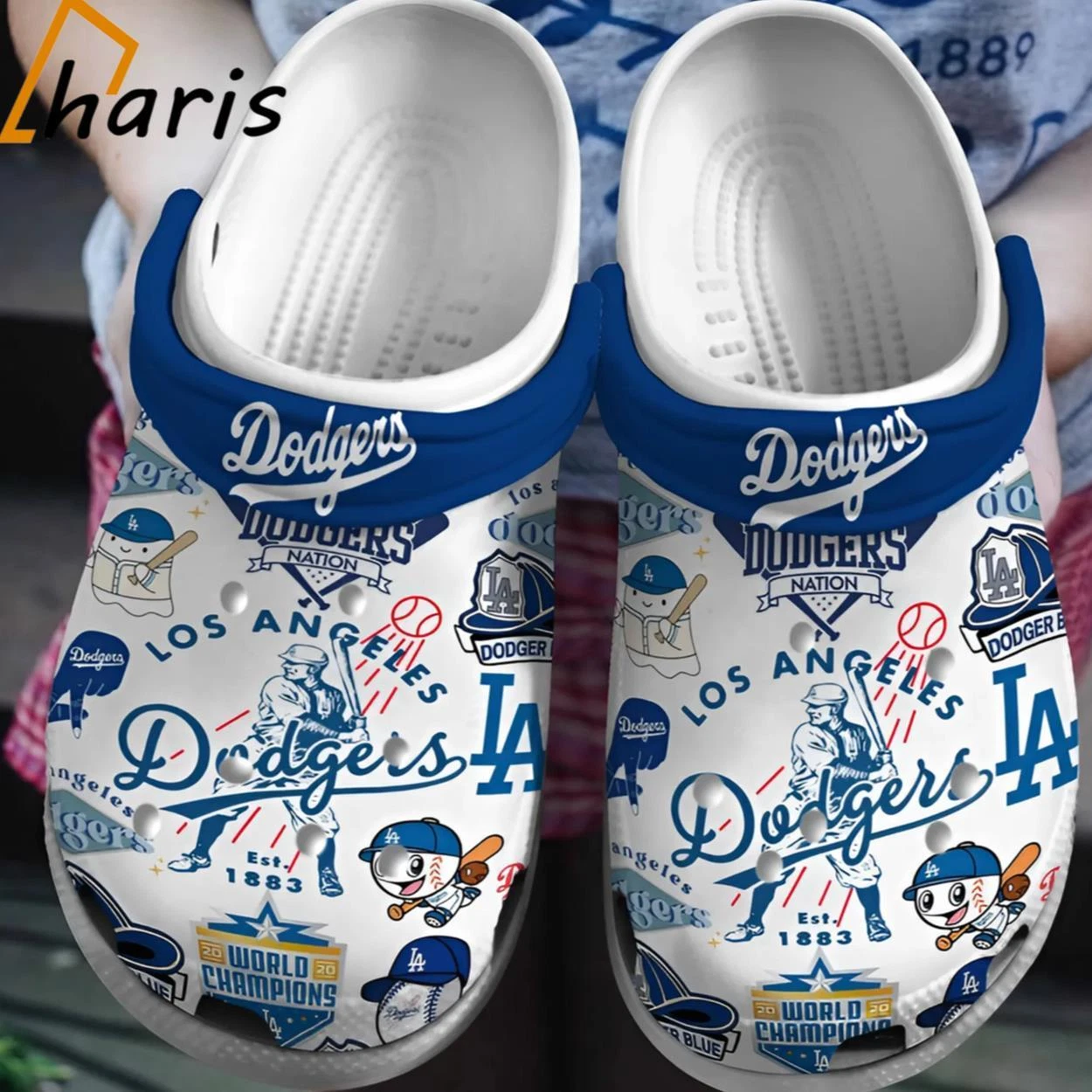 Baseball LA Dodgers Team Clogs Cute Gift For Fans