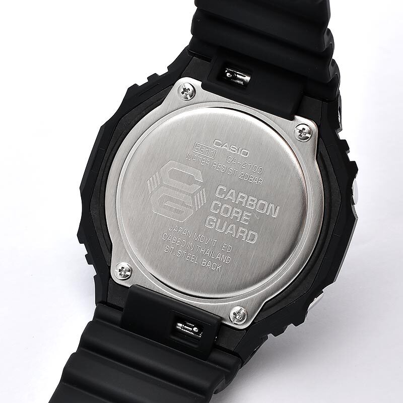 CASIO G-SHOCK GA-2100-1AJF Carbon Core Guard Analog Digital Watch