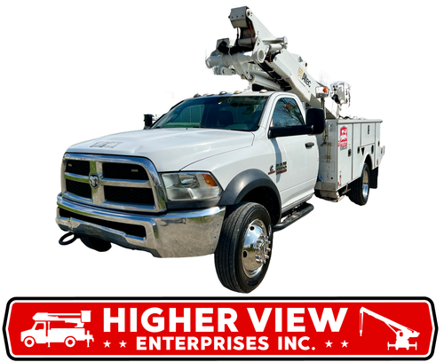 2016 Ram 5500 4x4 Altec AT41M 46' Bucket Boom Service Utility Truck 6.7L Diesel