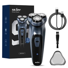 3D Men's Electric Razor Pop-up Trimmer Electric Shaver Shaving Machine LCD