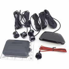 4 Parking Sensors LCD Car Auto Backup Reverse Rear Radar System Alert Alarm Kit