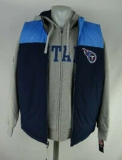 Tennessee Titans NFL G-III Men's Reversible Vest & Sweatshirt 
