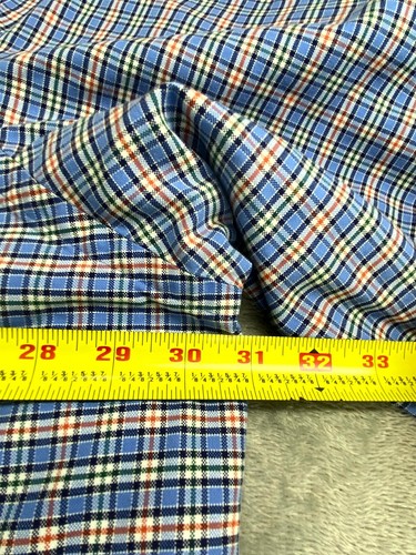 Ralph Lauren Shirt Mens 3XB Blue Check 100% Cotton Long Sleeve Button-Down Pony - Picture 7 of 9