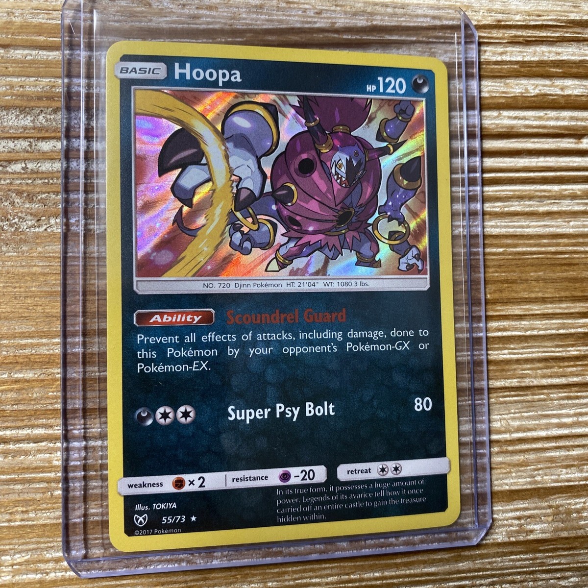 【5】フーパ Hoopa ex RR 029/062 SV3a Raging Surf - Pokemon Card Japanese