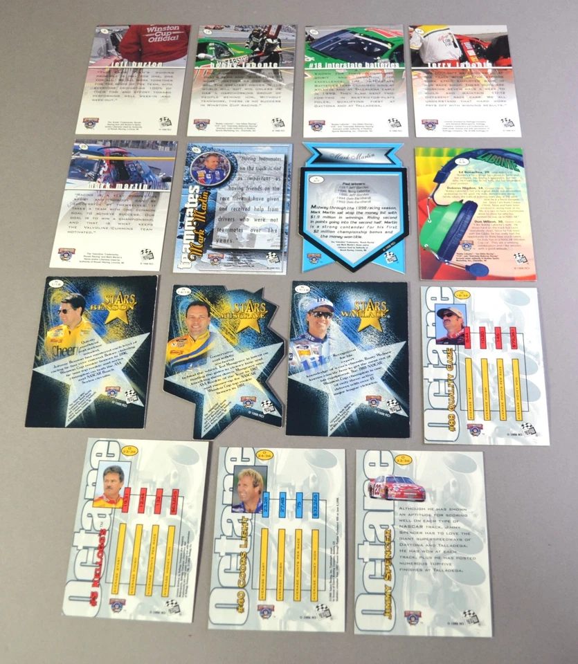 1998 Press Pass Stealth NASCAR Auto Racing Sports Trading Cards - Your Choice - Image 2 of 4