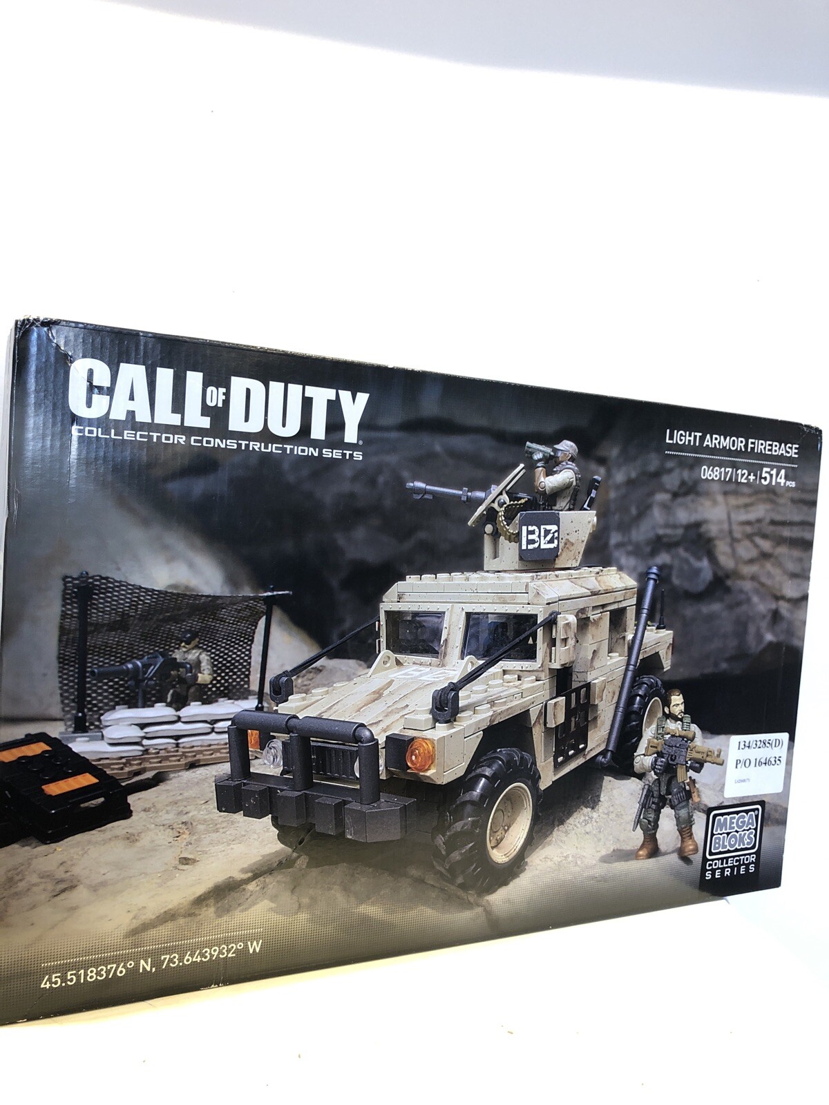 mega bloks call of duty light armor firebase