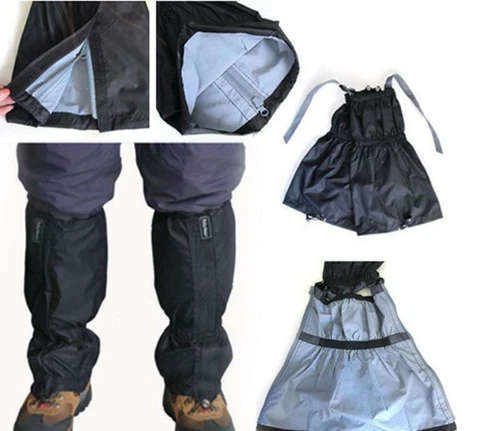 Wasserdicht Gamaschen Nässeschutz-gamaschen Wandern Nässeschutz Klettern Gaiters - Bild 2 von 9