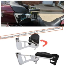 Rear Passenger Armrest w/ Drink Holder For Harley Touring Electra Tri Glide 14+