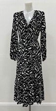 Ladies New Ex TU Animal Print  Midi Dress  Size 8 10 12 14 16 18 20 22