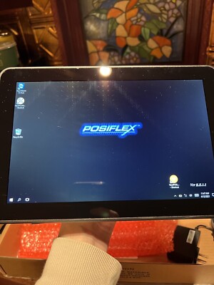Posiflex MT-4000 Series 10  Tablet  - READ DESCRIPTION! POS! NEEDS A SCREEN FIX!
