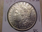 1897 S MORGAN DOLLAR  CH AU  (X3267)