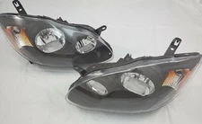 FOR 2003 - 2008 Toyota Corolla Complete Direct Replacement Headlight Set - New