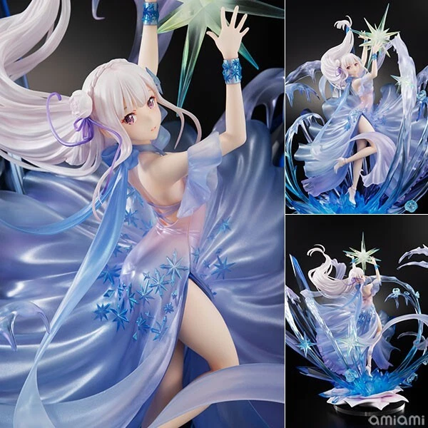 Re:Zero Emilia Crystal Dress ver 1/7 figure eStream USA SELLER