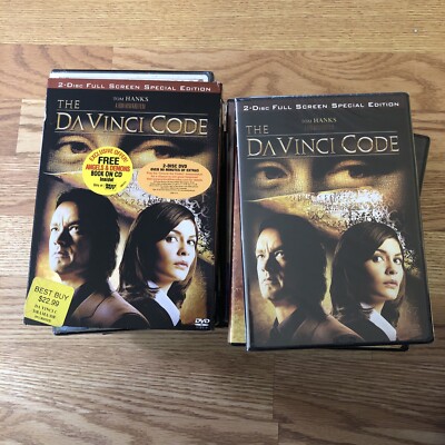 The DaVinci Code (2006, 2-DVD Set, Special Edition, Full Frame Edition) SEALED