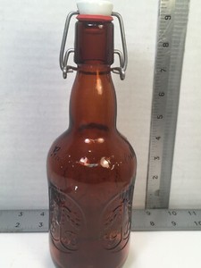 Download Grolsch Amber Beer Bottle W Swing Clamp Ceramic Lid Euc Ebay