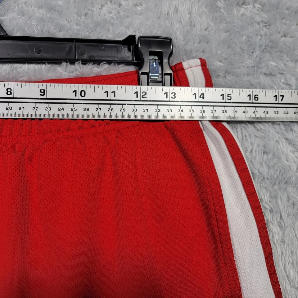 Lands End Gym Шорты для Мальчиков Средняя Красная Униформа Для Мальчиков Сетчатые Спортивные Шорты для Тренажерного зала - Изображение 3 из 4