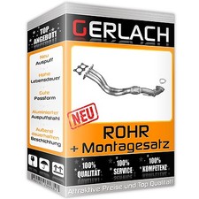 Auspuff für Volkswagen Transporter IV 2.0 2.5 1996-2003 Hosenrohr Rohr *3422