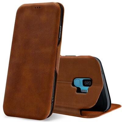 Handy Schutz Hülle Für Samsung Galaxy S9 Tasche Flip Cover Case Klapp Book Etui