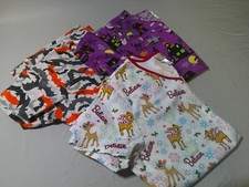 Halloween/Christmas Set of 3 Women's Scrubs L