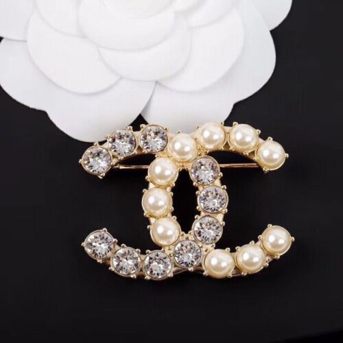 Flower Lady Enamel Charm Jewellery Crystal Brooch Pin Rhinestone Pearls Corsage - Picture 70 of 100
