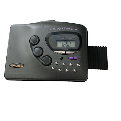 Koss Radio & Cassette Player PP125 Equalizer PLL Synthesizer Tuner Read!    @A
