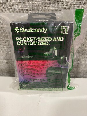 SKULLCANDY POCKET-SIZED AND CUSTOMIZED WIRELESS EAREBUDS