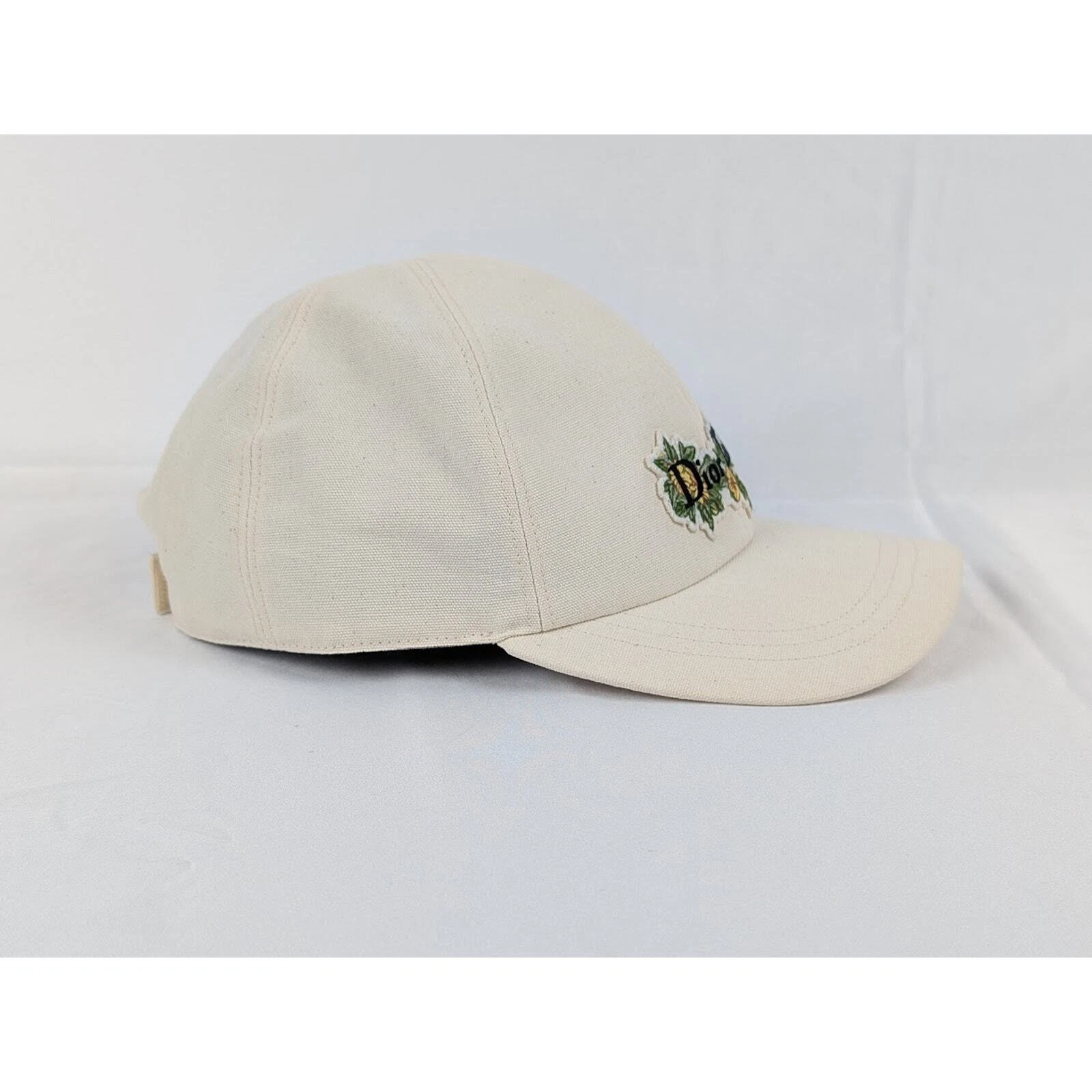 Chapeau Dior X Denim Tears M.tissé beige/multicolore Neuf avec étiquette M