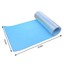 thumbnail 10 - CAMPING ROLL UP FOAM FOIL SLEEPING MAT MATTRESS TENT EXERCISE YOGA FESTIVAL BLUE