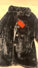 Women’s Black Fur Coat Size Xl