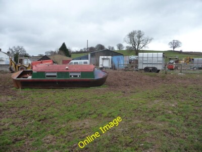 Photo 6x4 Farmyard at Ty'r-pwll at The Hardwick near Abergavenny Beili-gl c2012