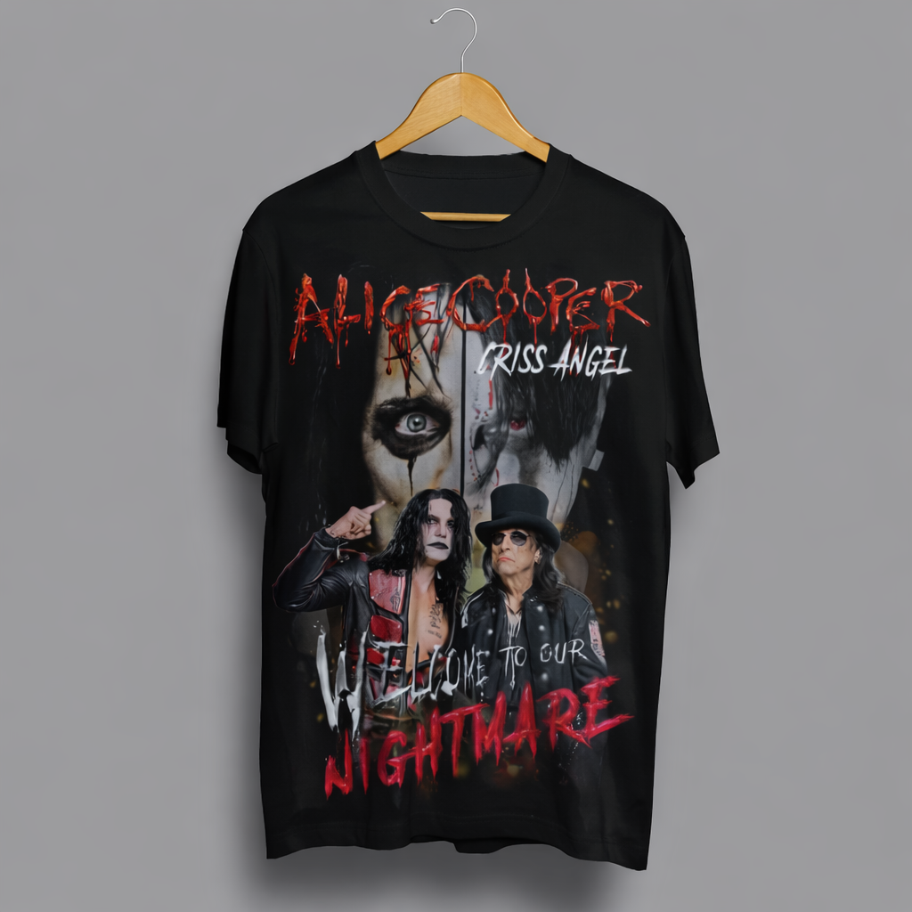ALLEN STONE The APART Tour Tシャツ サイズXL Alice Cooper Criss Angel Tour 2026 All Over Print Shirt - S to 5XL